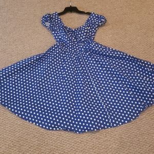 Sundress   polka dot xl size 12